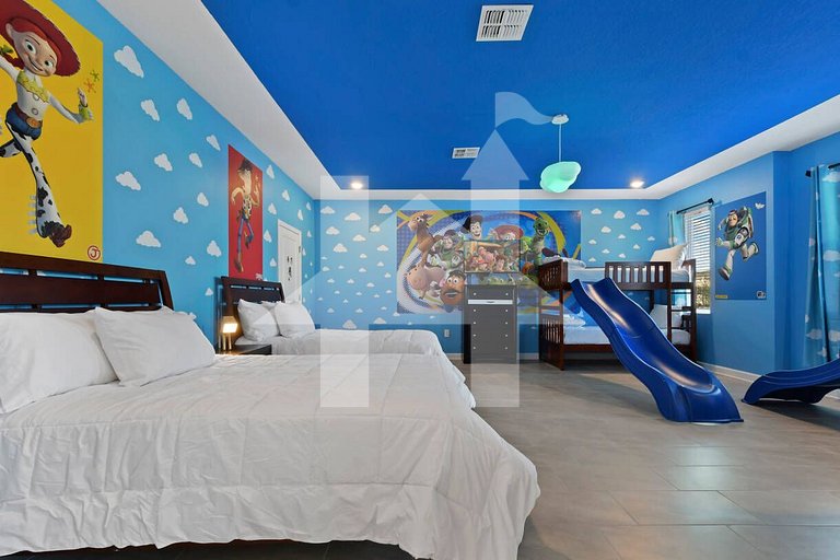 Casa de Férias Perto da Disney - 9 Quartos