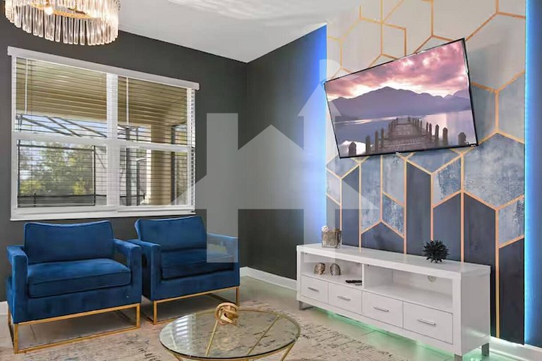 Casa de Férias Perto da Disney - 9 Quartos