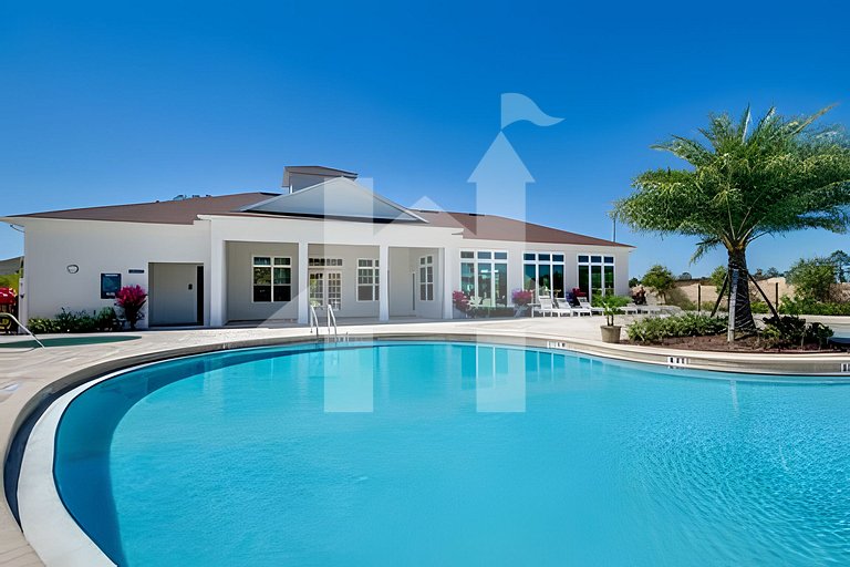 4BR Villa near Disney w/ Pool & Jacuzzi Access