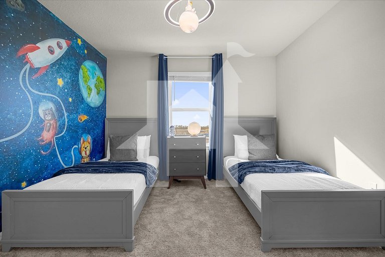 Casa de Férias Perto da Disney - 6 Quartos