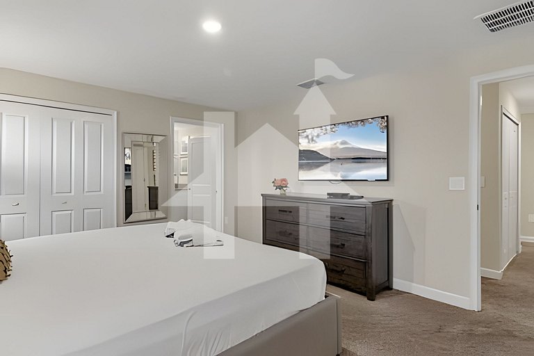 Casa 4Q Moderna c/ Lazy River e Toboáguas