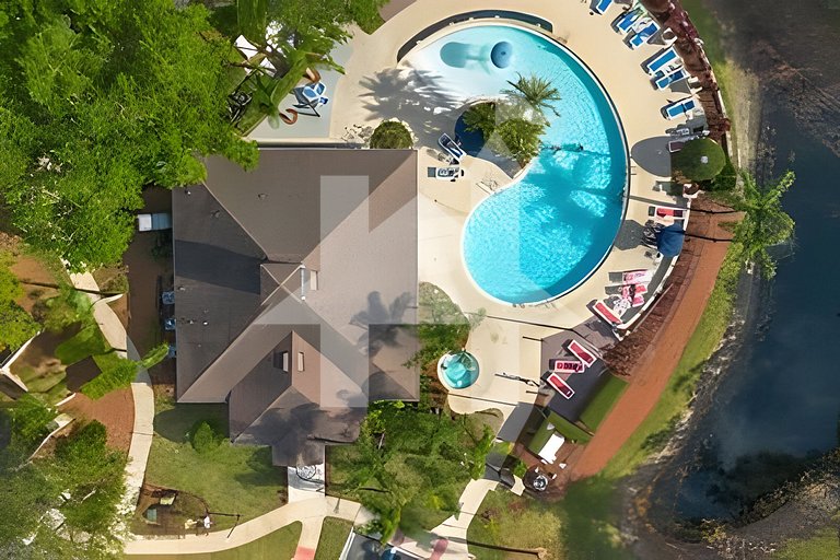 Casa 3Q Moderna c/ Piscina e Clube Resort