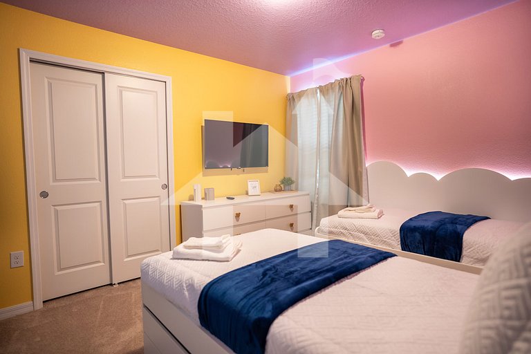 Casa de Férias Perto da Disney - 10 Quartos