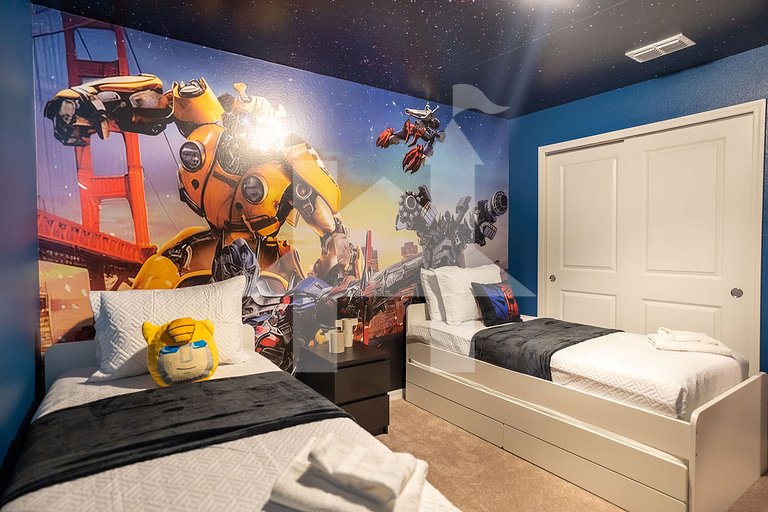 Casa de Férias Perto da Disney - 10 Quartos