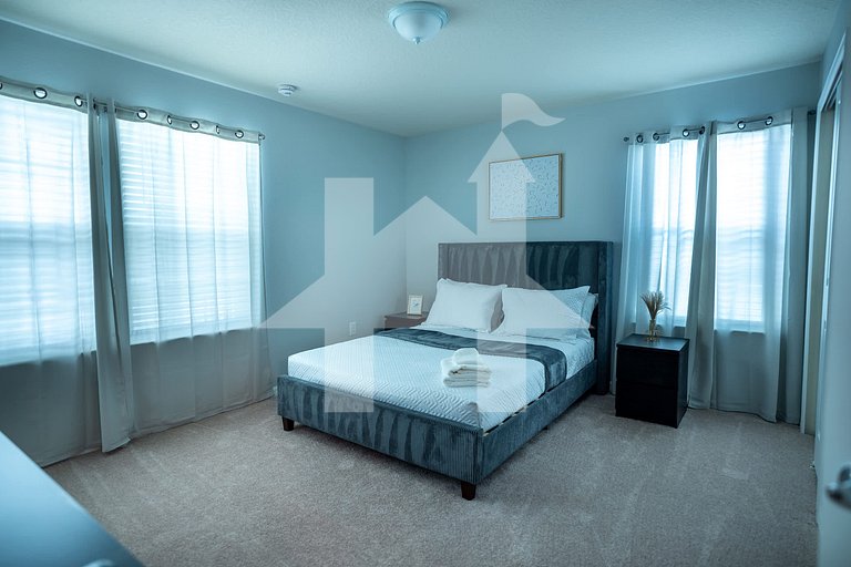 Casa de Férias Perto da Disney - 10 Quartos