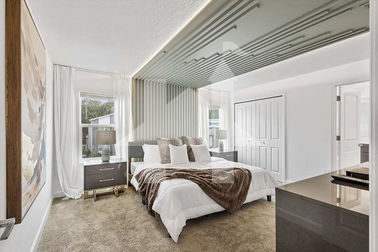 Casa de Férias Perto da Disney - 4 Quartos