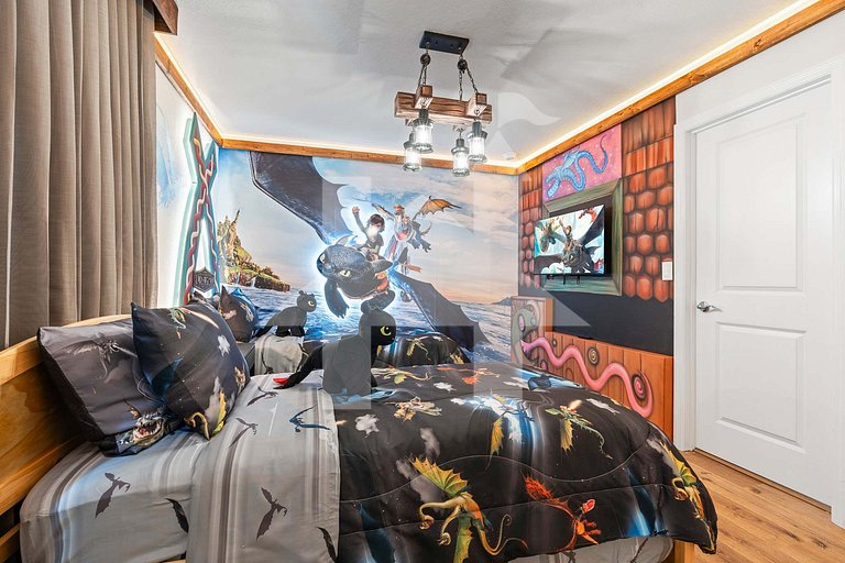 Vila Luxuosa 5 Quartos com Piscina e Lazer