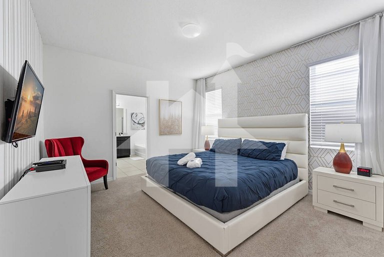 Casa de Férias Perto da Disney - 6 Quartos