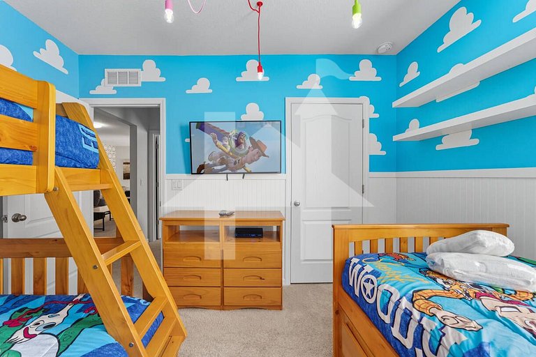 Casa de Férias Perto da Disney - 6 Quartos