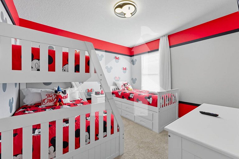 Casa de Férias Perto da Disney - 6 Quartos