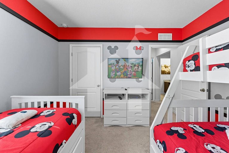 Casa de Férias Perto da Disney - 6 Quartos