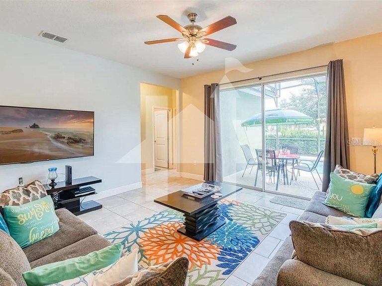 Casa de Férias Perto da Disney - 5 Quartos