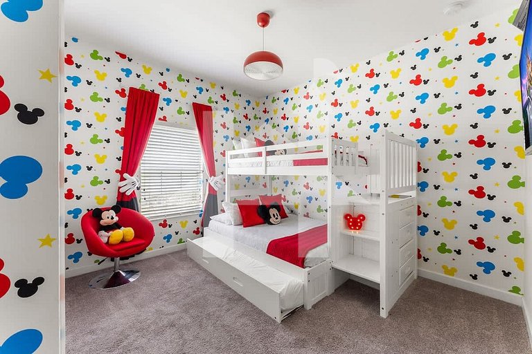 Casa de Férias Perto da Disney - 5 Quartos