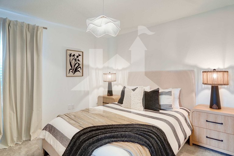 Casa de Férias Perto da Disney - 7 Quartos