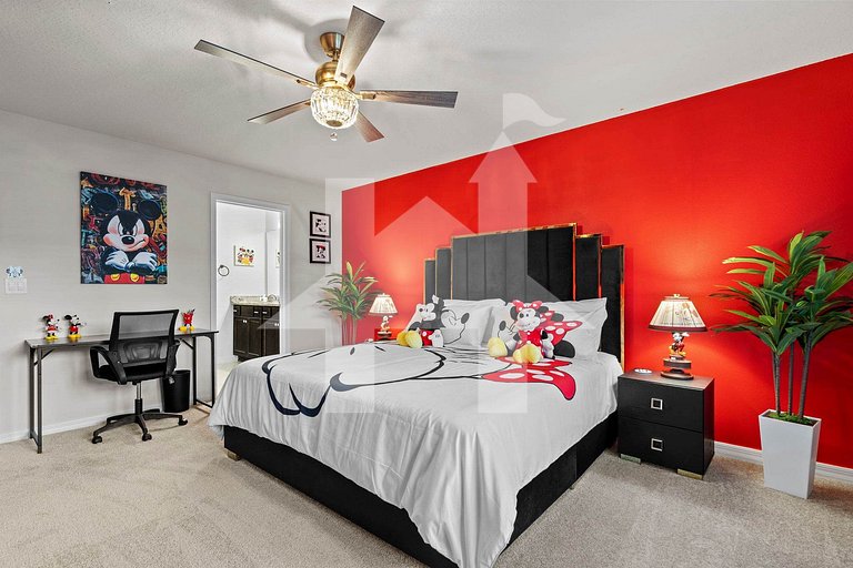 Casa de Férias Perto da Disney - 5 Quartos