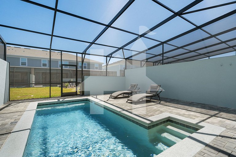 Casa de Férias Perto da Disney - 5 Quartos