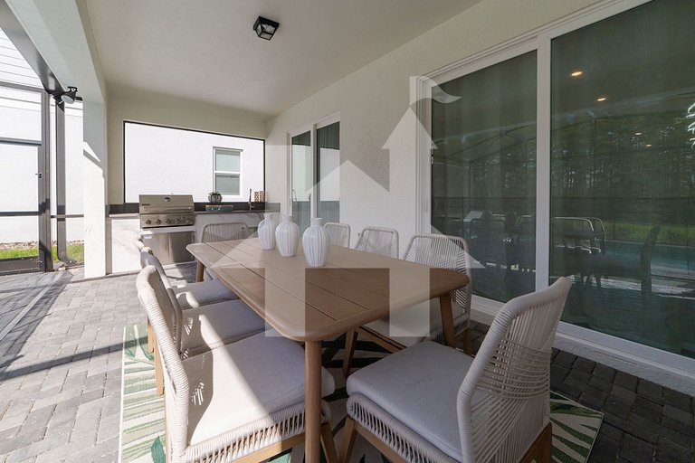 Casa de Férias Perto da Disney - 5 Quartos