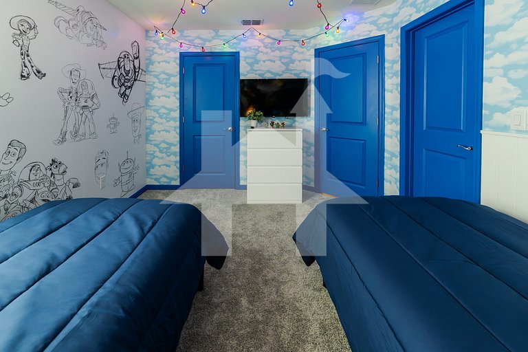 Casa de Férias Perto da Disney - 5 Quartos