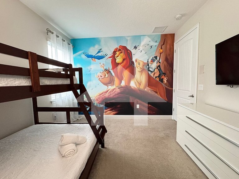 Casa de Férias Perto da Disney - 5 Quartos