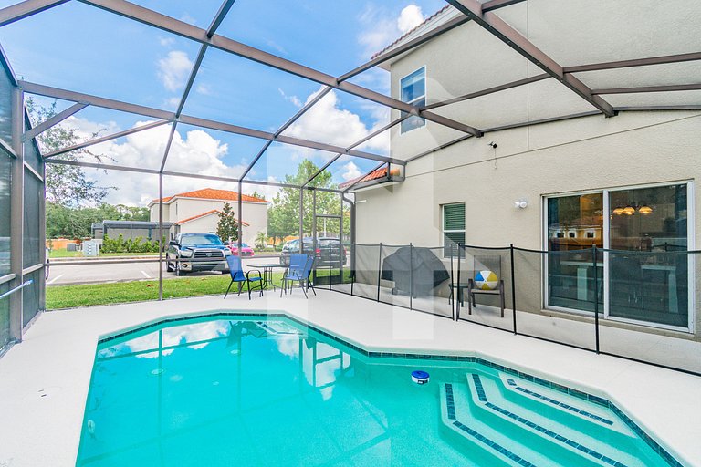 Casa de Férias Perto da Disney - 4 Quartos