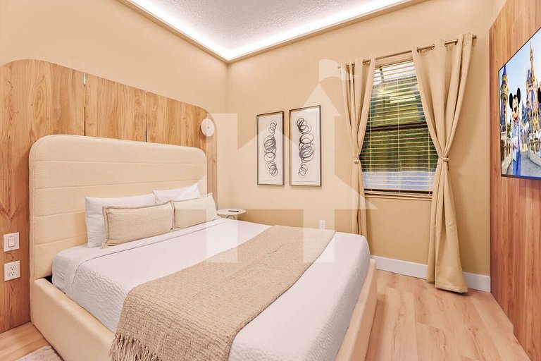 Casa de Férias Perto da Disney - 5 Quartos