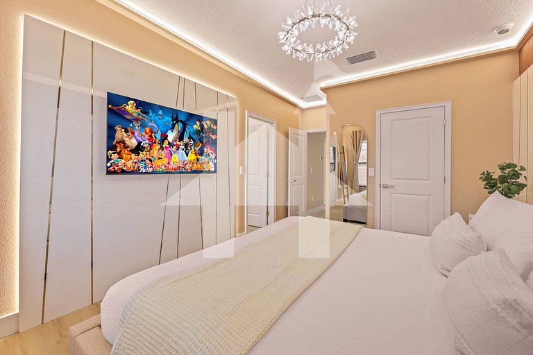 Casa de Férias Perto da Disney - 5 Quartos