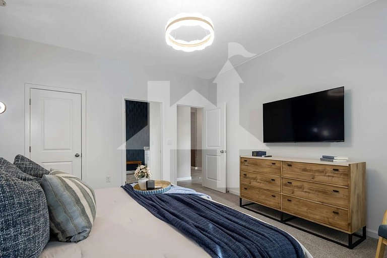 Casa de Férias Perto da Disney - 9 Quartos