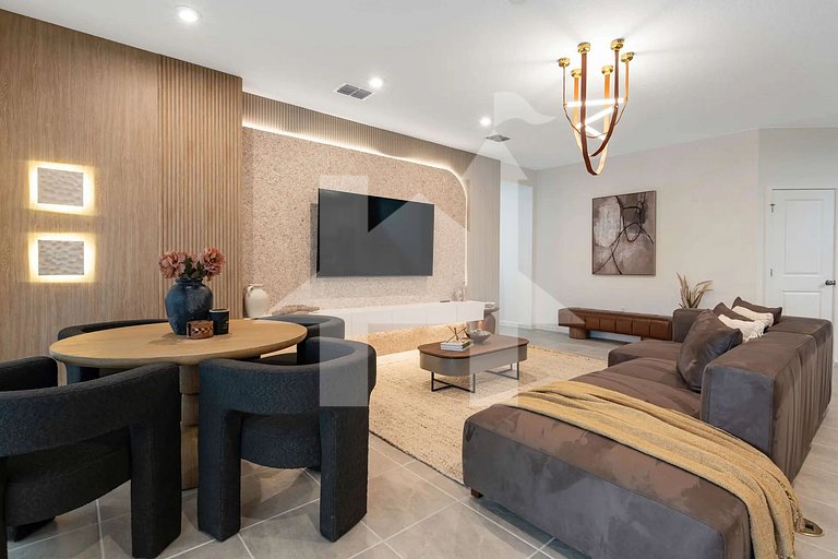 Casa de Férias Perto da Disney - 9 Quartos