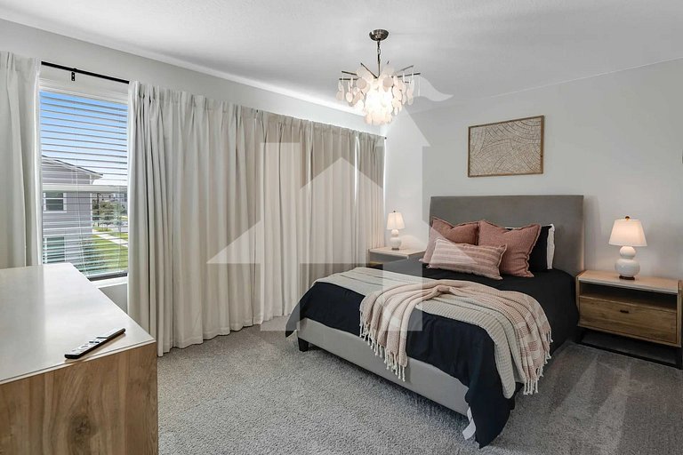 Casa de Férias Perto da Disney - 9 Quartos