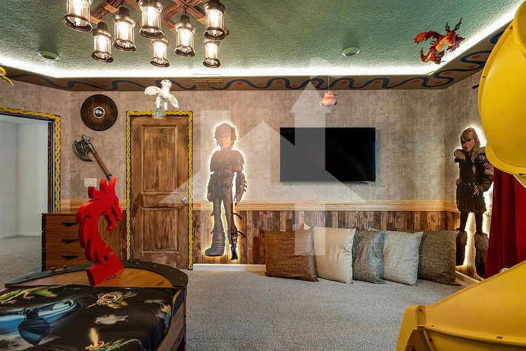 Casa de Férias Perto da Disney - 9 Quartos