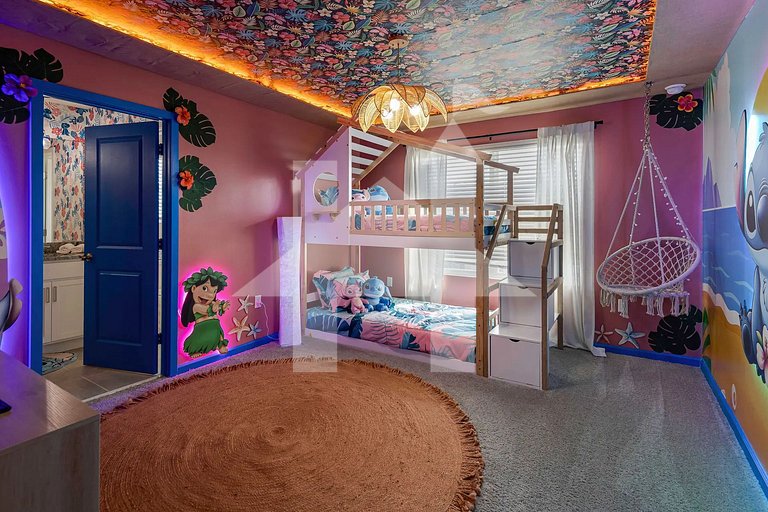 Casa de Férias Perto da Disney - 9 Quartos