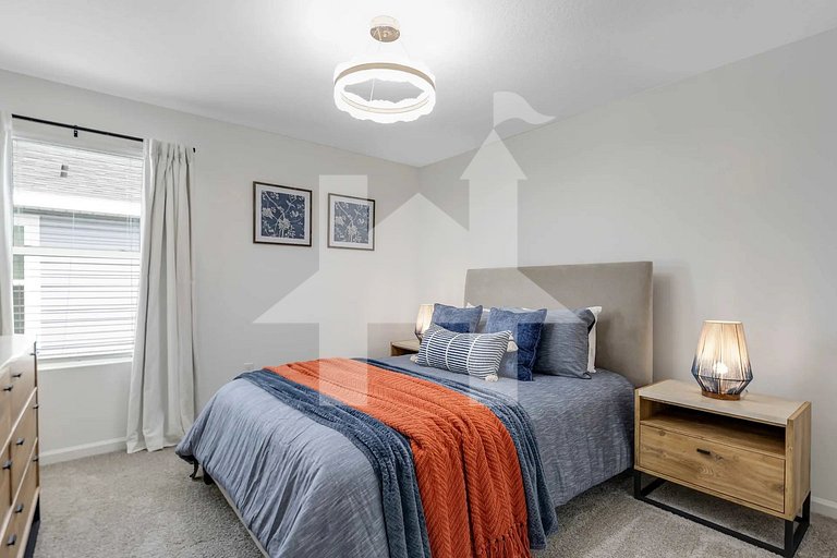 Casa de Férias Perto da Disney - 9 Quartos