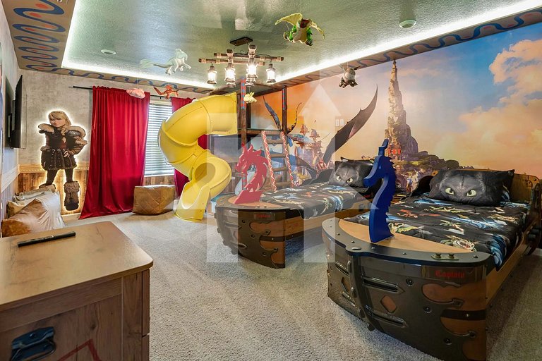 Casa de Férias Perto da Disney - 9 Quartos