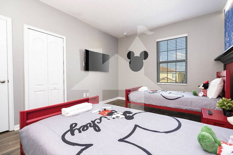 Casa de Férias Perto da Disney - 12 Quartos