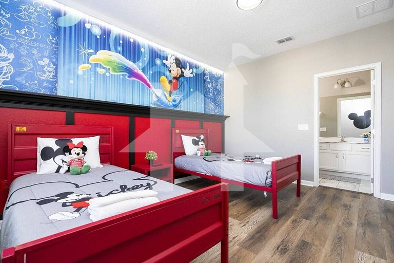 Casa de Férias Perto da Disney - 12 Quartos