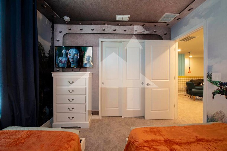 Casa de Férias Perto da Disney - 5 Quartos