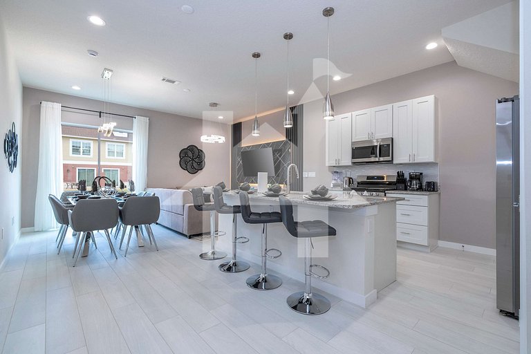 Casa de Férias Perto da Disney - 3 Quartos