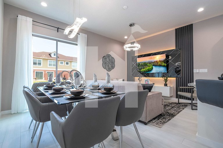 Casa de Férias Perto da Disney - 3 Quartos