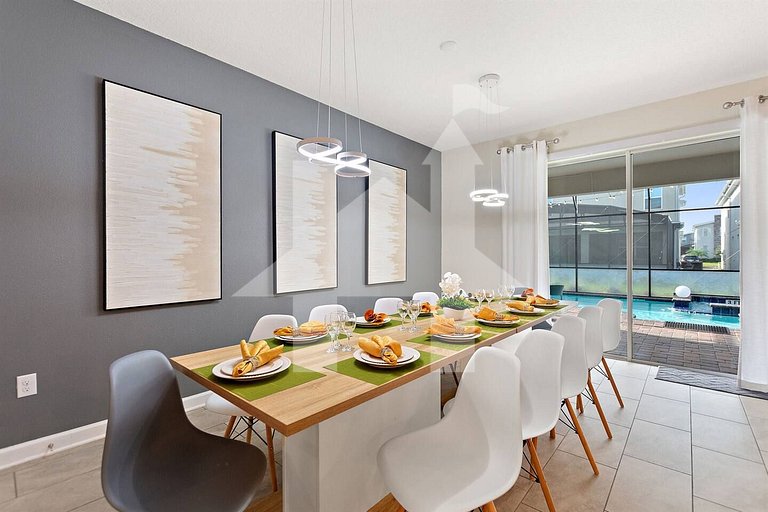 Casa de Férias Perto da Disney - 8 Quartos