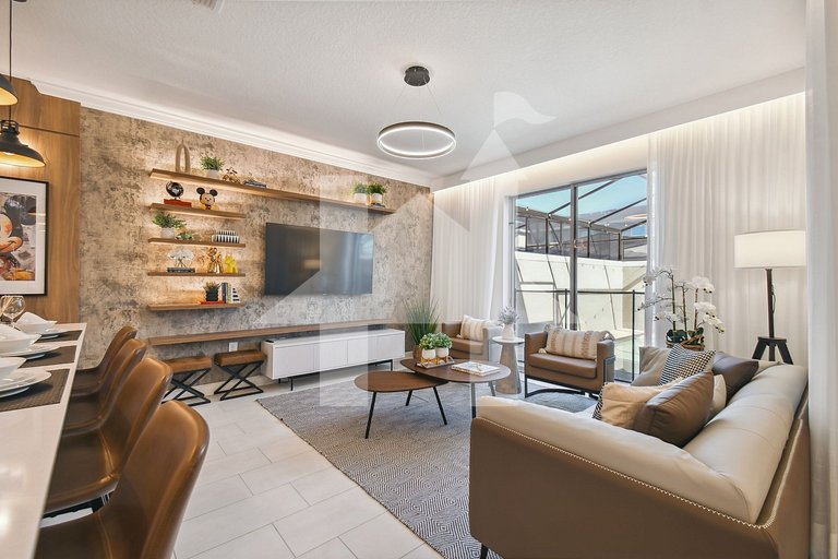 Casa de Férias Perto da Disney - 4 Quartos