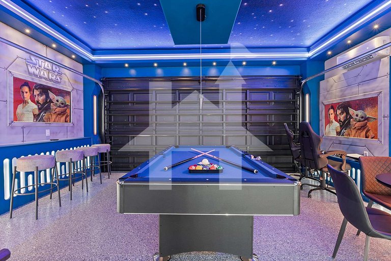 Vila Luxuosa 5 Quartos com Piscina e Lazer