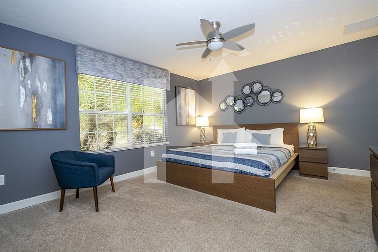 Casa de Férias Perto da Disney - 4 Quartos