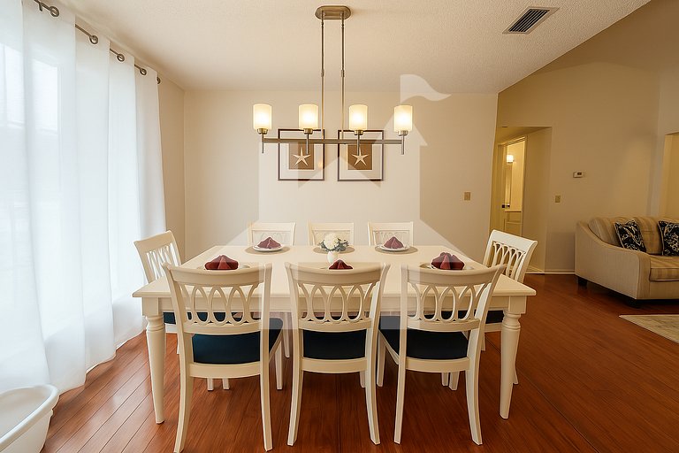 Casa de Férias Perto da Disney - 3 Quartos