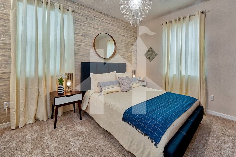 Casa de Férias Perto da Disney - 5 Quartos