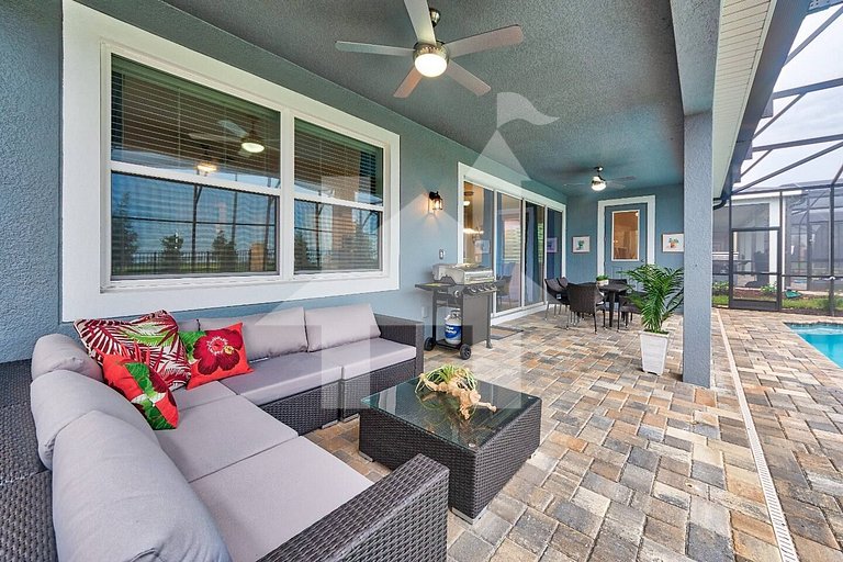 Casa de Férias Perto da Disney - 5 Quartos