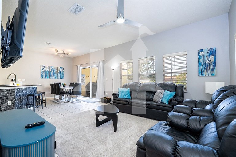 Casa de Férias Perto da Disney - 4 Quartos