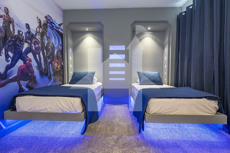 Casa de Férias Perto da Disney - 5 Quartos