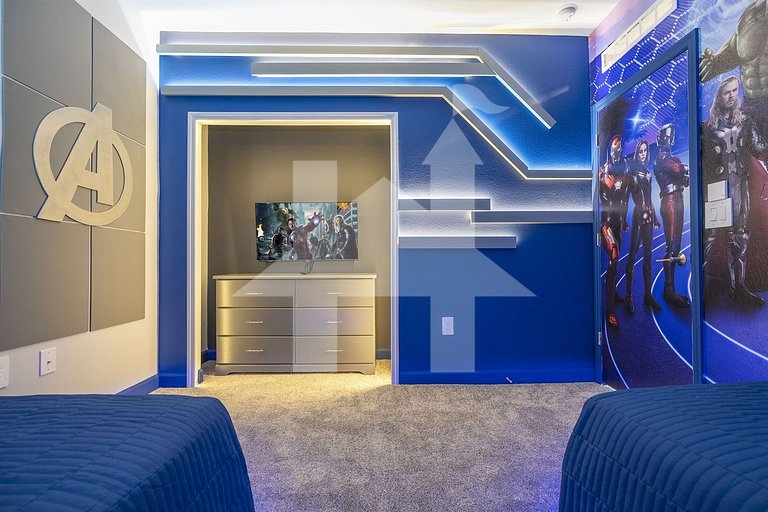 Casa de Férias Perto da Disney - 5 Quartos