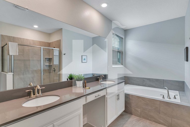 Casa de Férias Perto da Disney - 6 Quartos