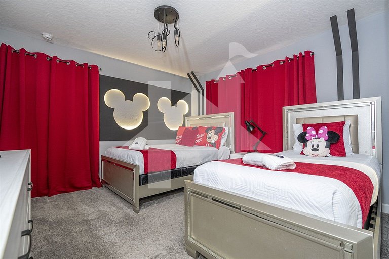 Casa de Férias Perto da Disney - 5 Quartos